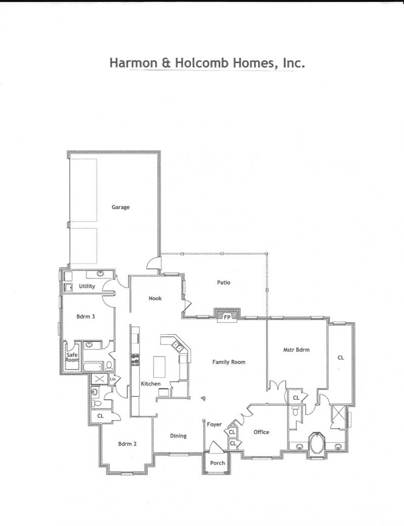 Floorplans « Harmon and Homes