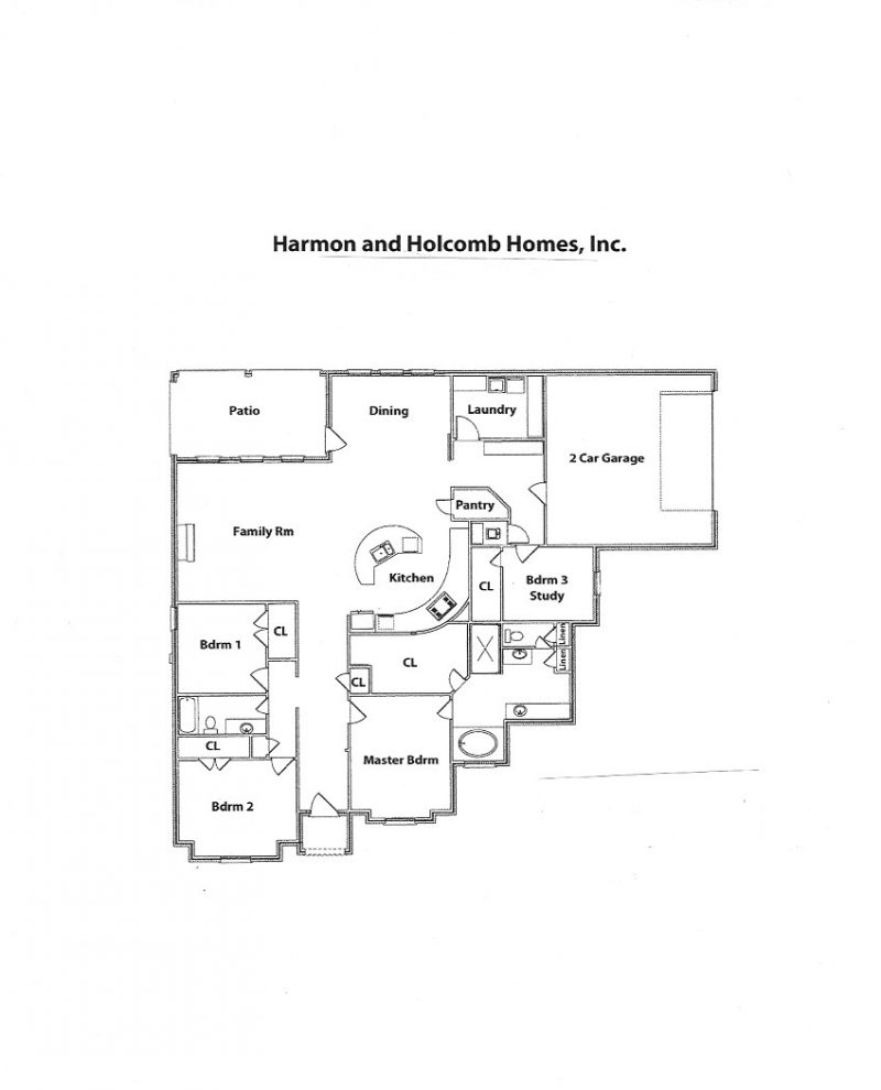 Floorplans « Harmon and Homes