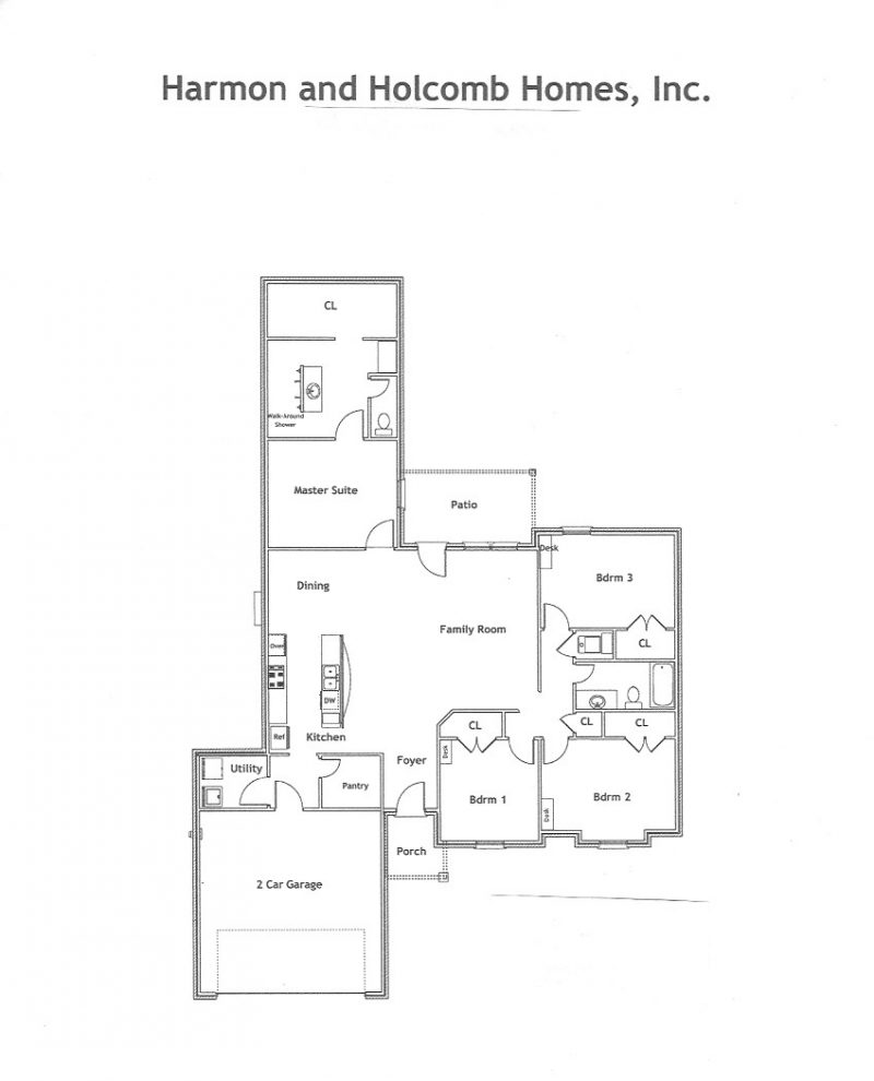 Floorplans « Harmon and Homes